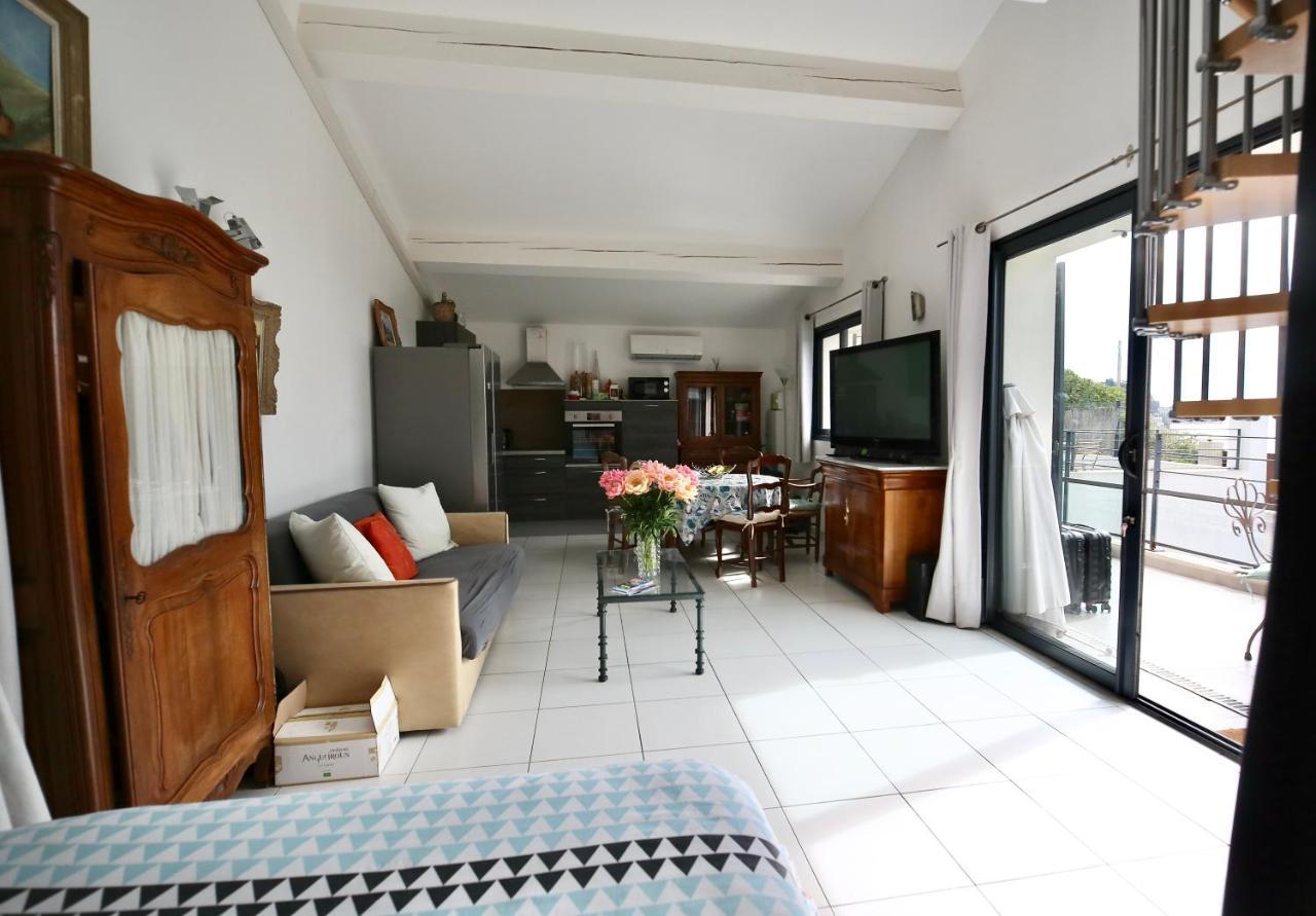 לה לבאנדו Duplex Vue Mer Plage De Saint-Clair מראה חיצוני תמונה