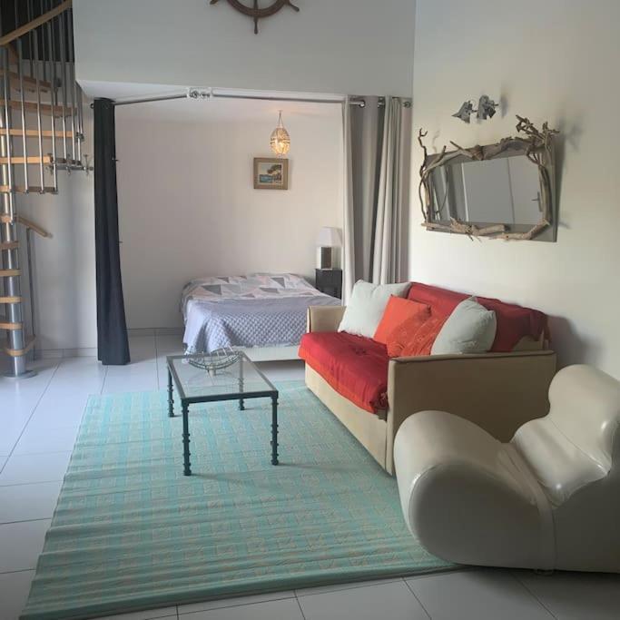 לה לבאנדו Duplex Vue Mer Plage De Saint-Clair מראה חיצוני תמונה
